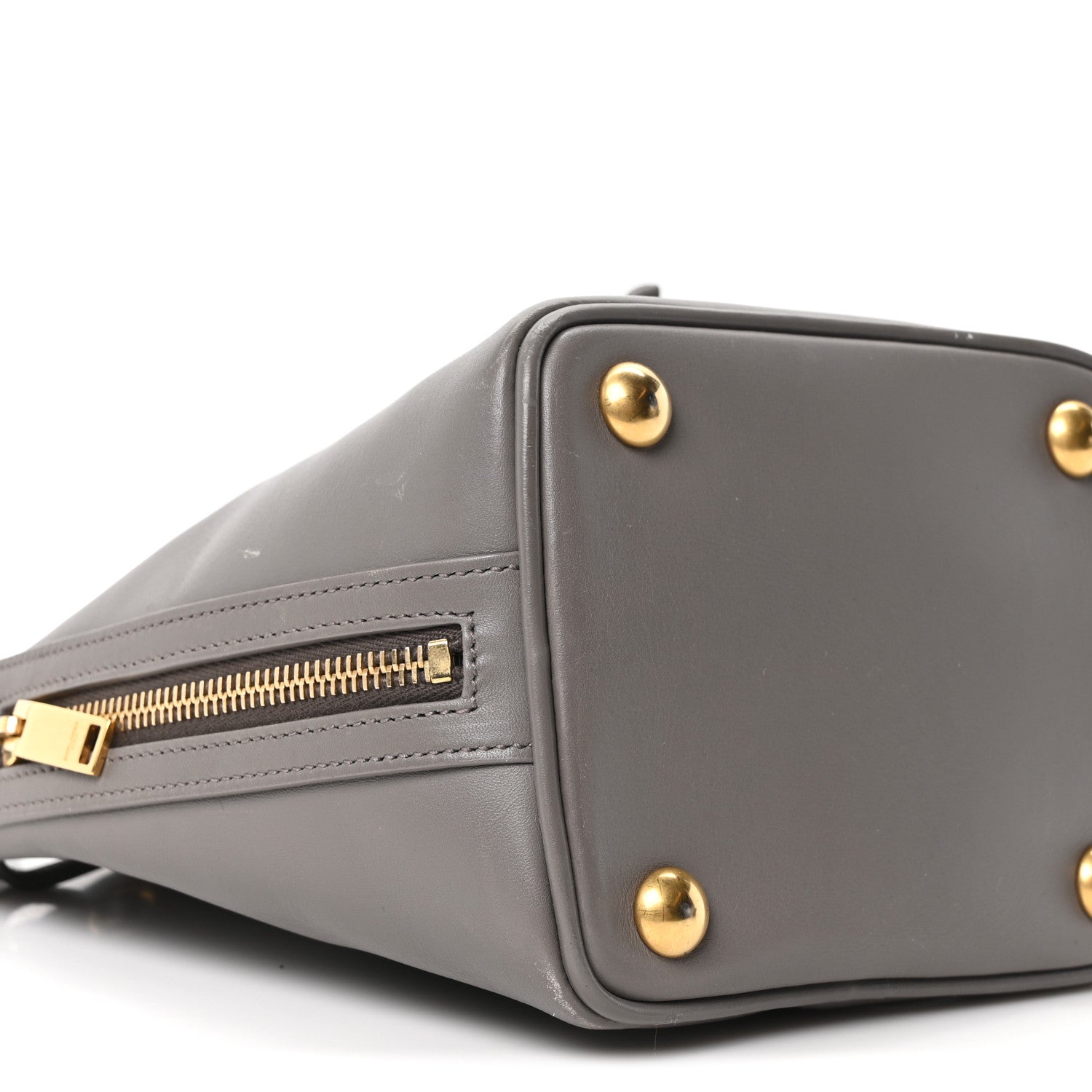 Saint Laurent Calfskin Small Emmanuelle Bucket Bag Fog 9 of 10