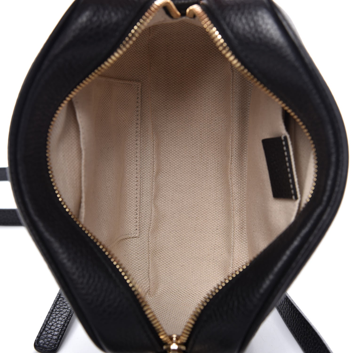 Gucci Pebbled Calfskin Small Soho Disco Bag Black 5 of 9