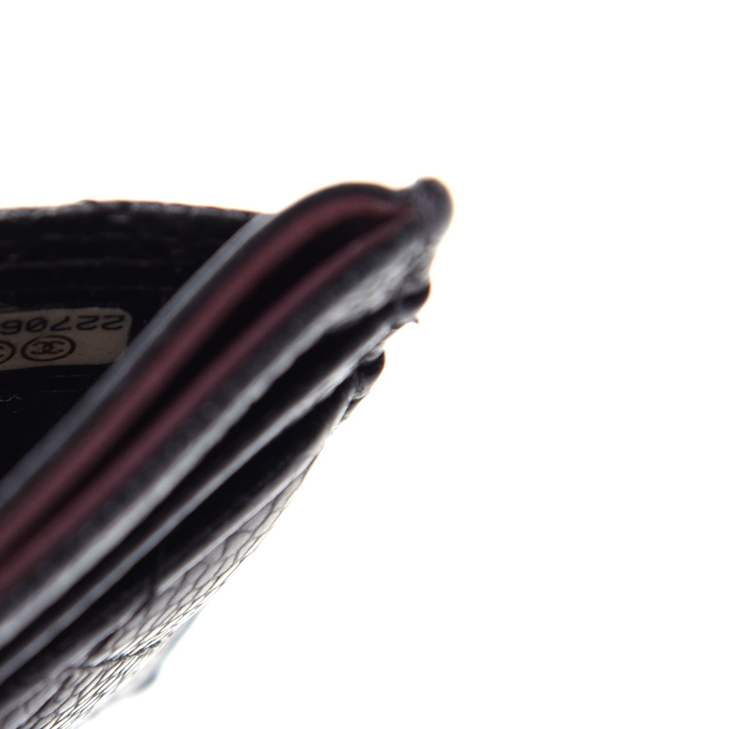 Chanel Caviar Quilted Card Holder Black 8 of 8