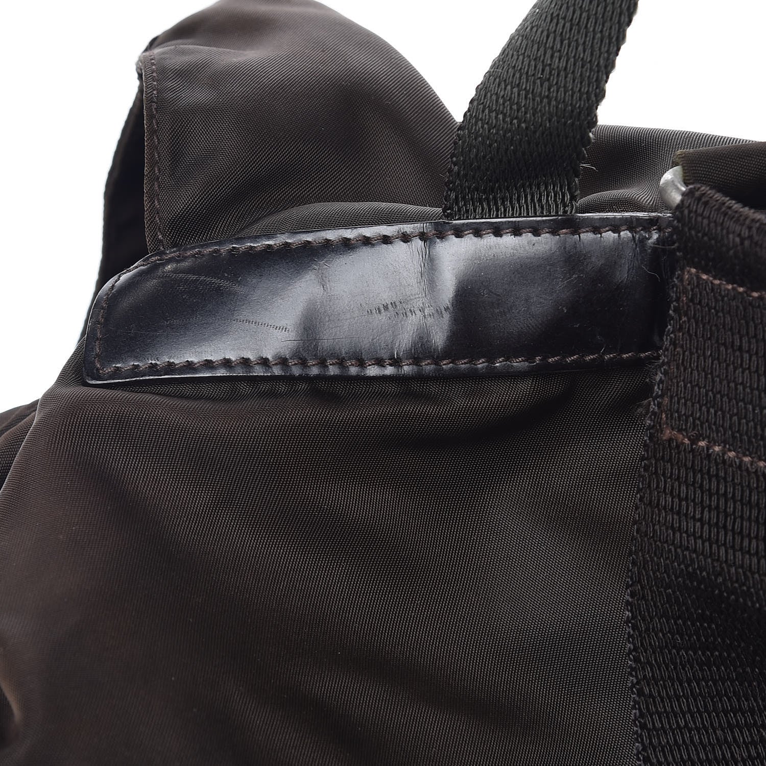 Prada Nylon Vela Small Backpack Ebano 14 of 16