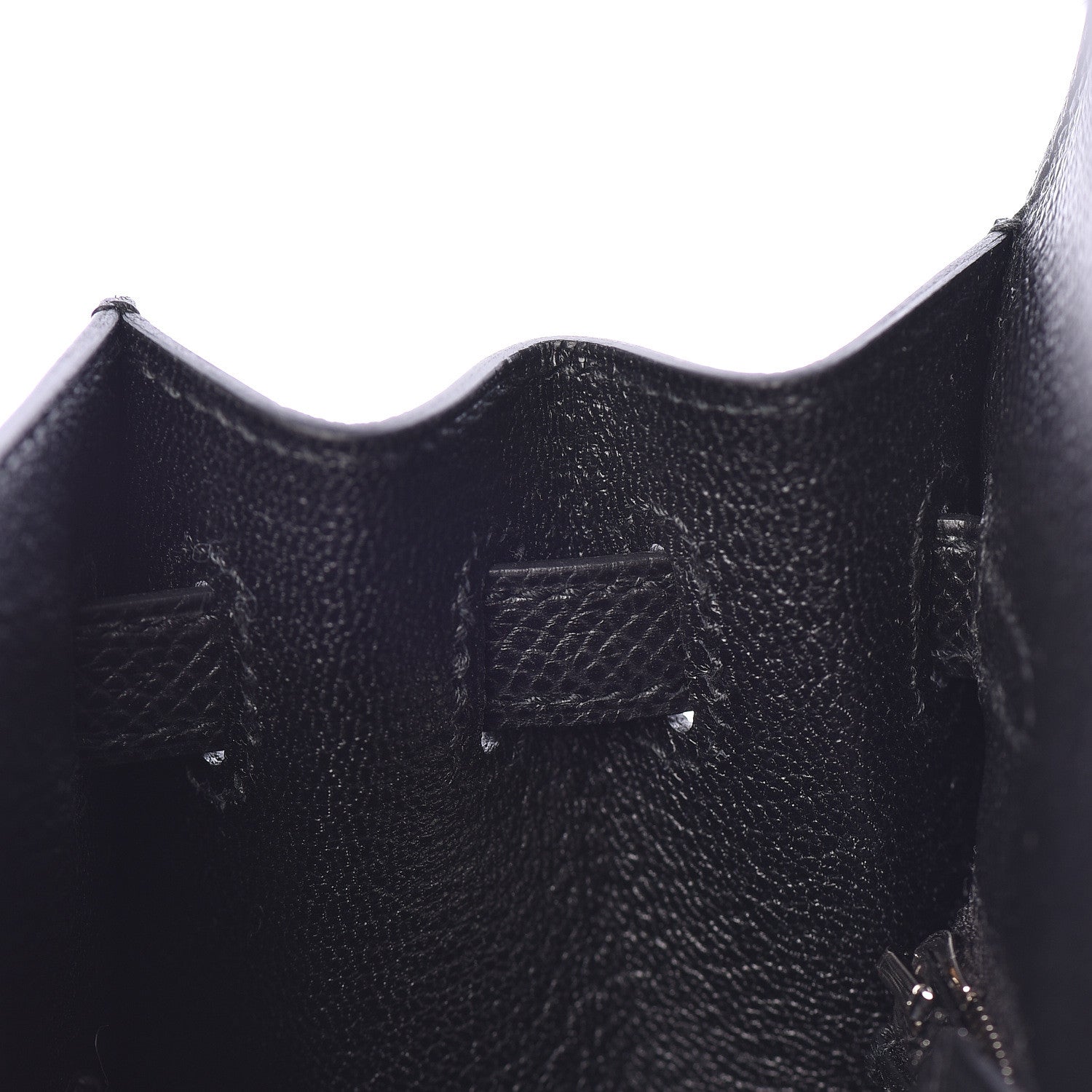 Hermes Epsom Kelly Sellier 25 Black 18 of 38