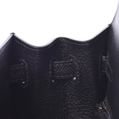 Hermes Epsom Kelly Sellier 25 Black 18 of 38