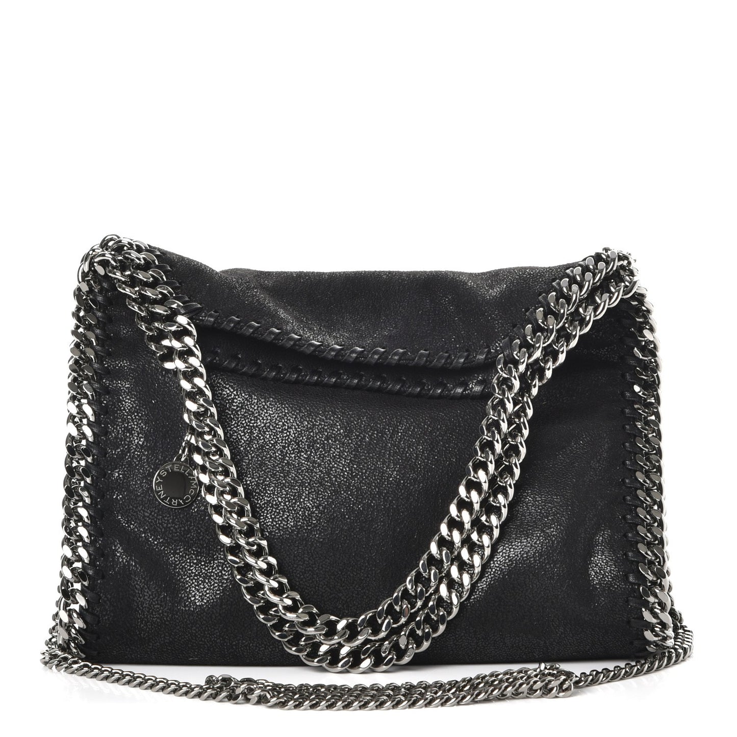 Shaggy Deer Mini Falabella Tote Black