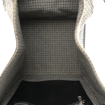 Celine Tweed Smooth Calfskin Medium Big Bag Black 5 of 10