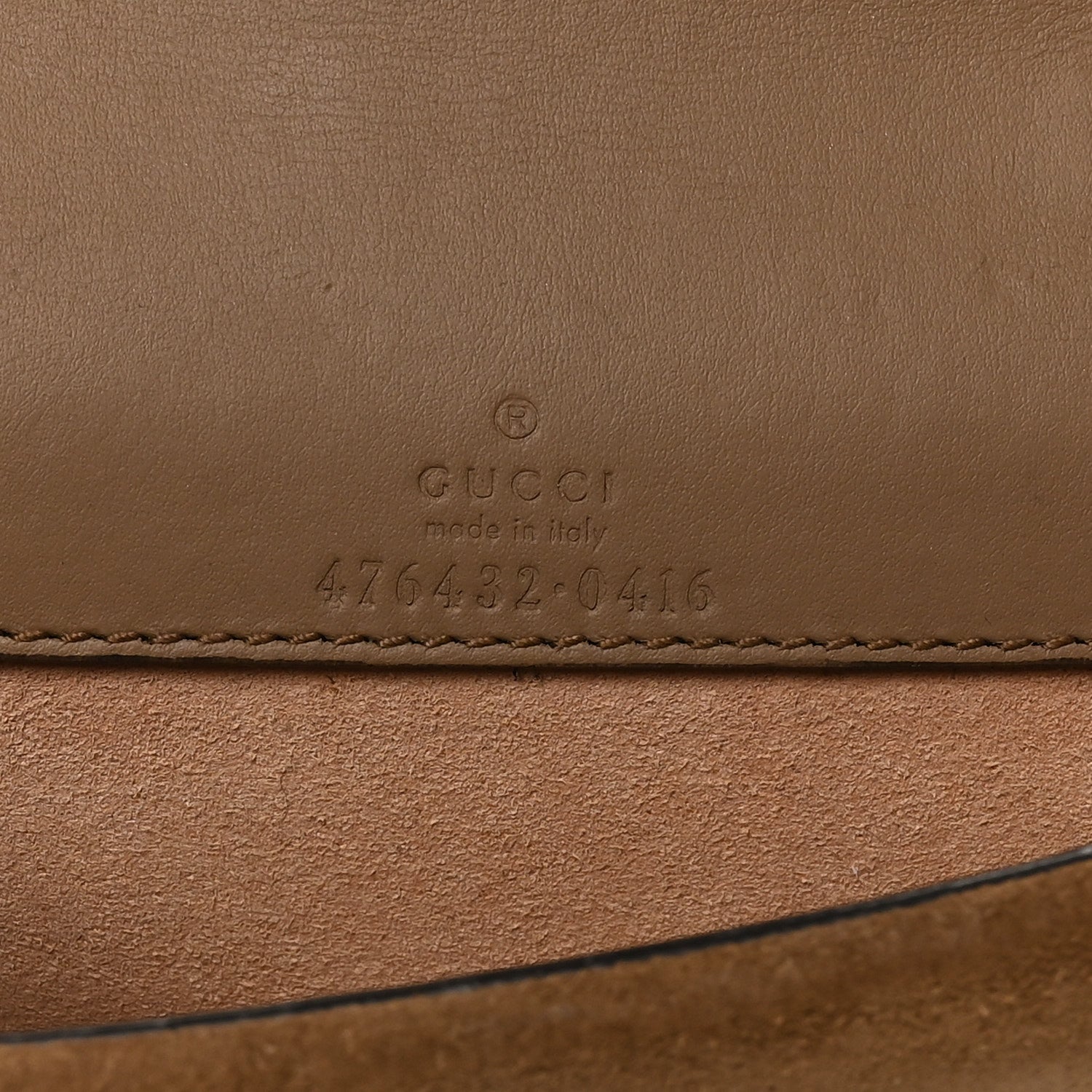 Gucci GG Supreme Monogram Super Mini Dionysus Shoulder Bag Taupe 5 of 10