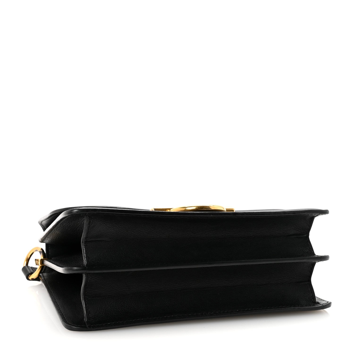 Salvatore Ferragamo Calfskin Joanne Crossbody Black 3 of 8