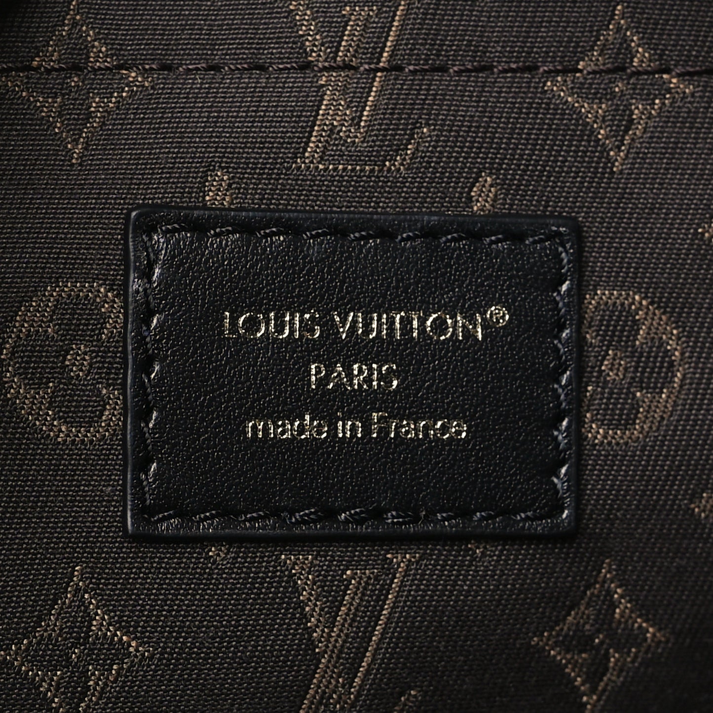 Lambskin Pixel Effect Biker MM Dark Denim