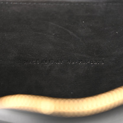 Christian Dior Grained Calfskin Caro Double Pouch Black 8 of 11