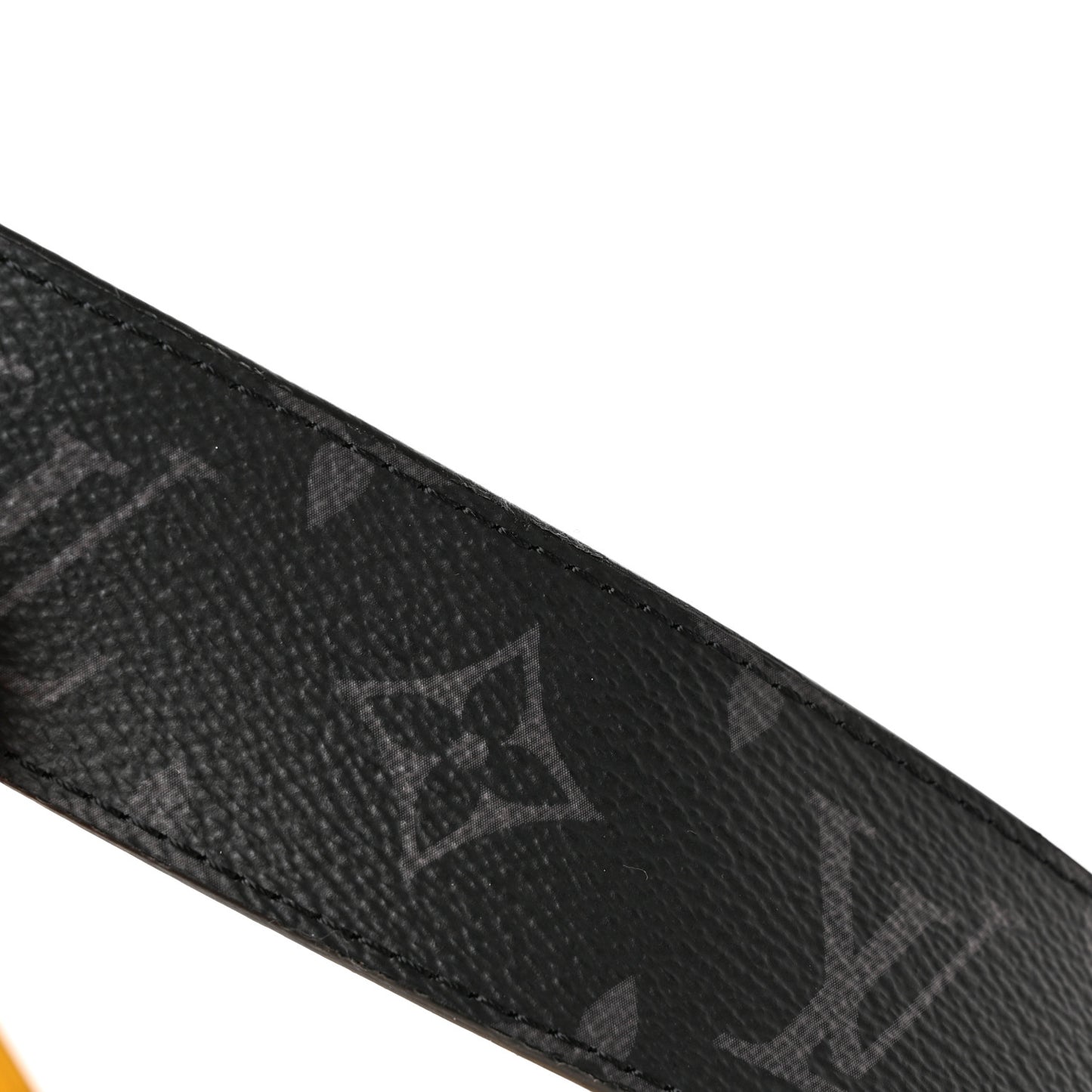 Monogram Eclipse Epi 40mm LV Initiales Reversible Belt 90 36 Yellow