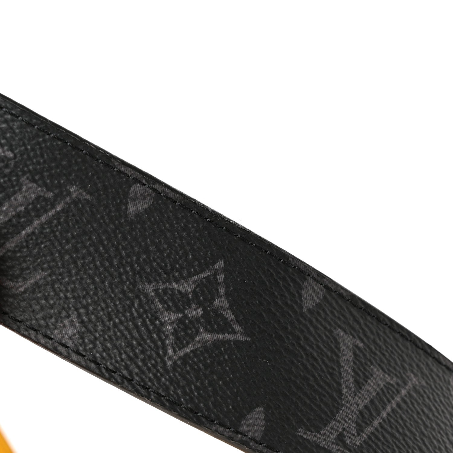 Louis Vuitton Monogram Eclipse Epi 40mm LV Initiales Reversible Belt 90 36 Yellow 6 of 8