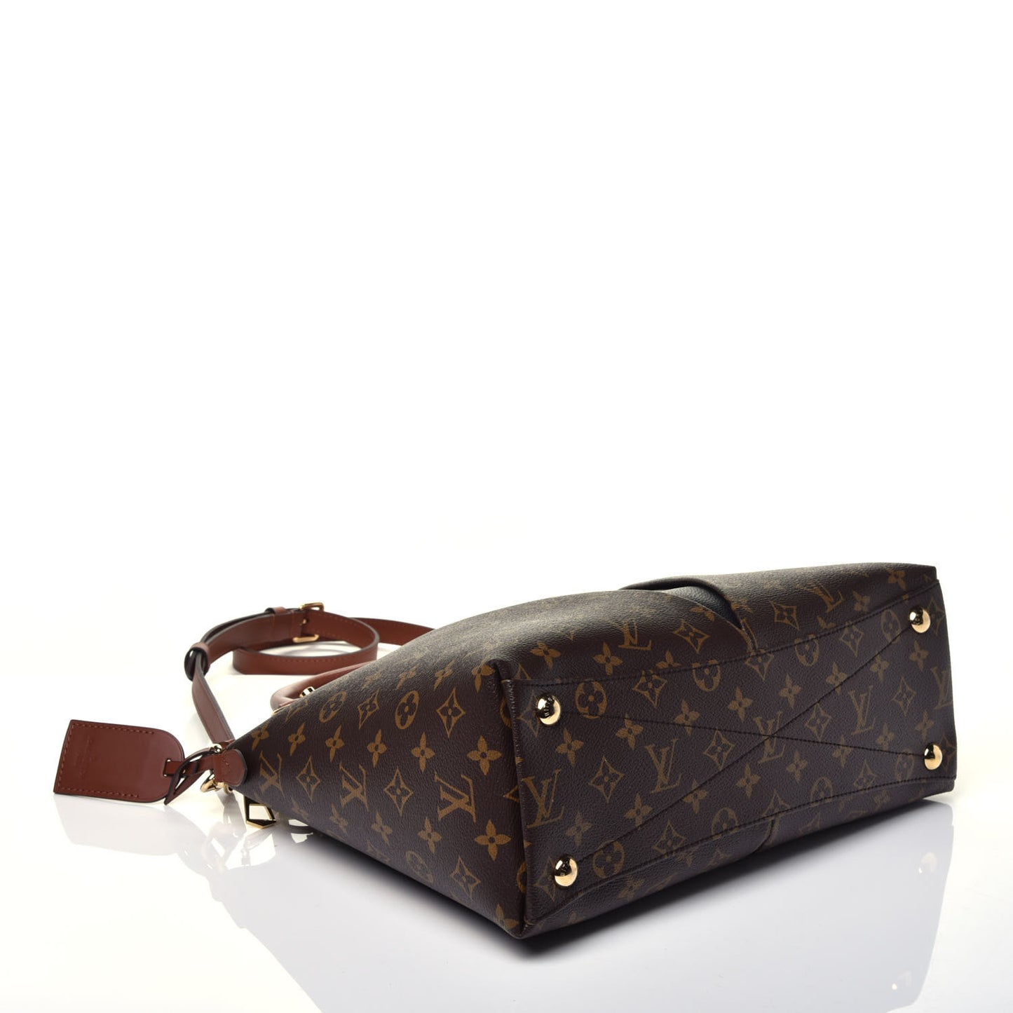 Monogram V Tote MM Black