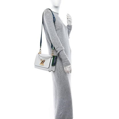 Louis Vuitton Epi Twist Top Handle Shoulder Bag MM White 2 of 9