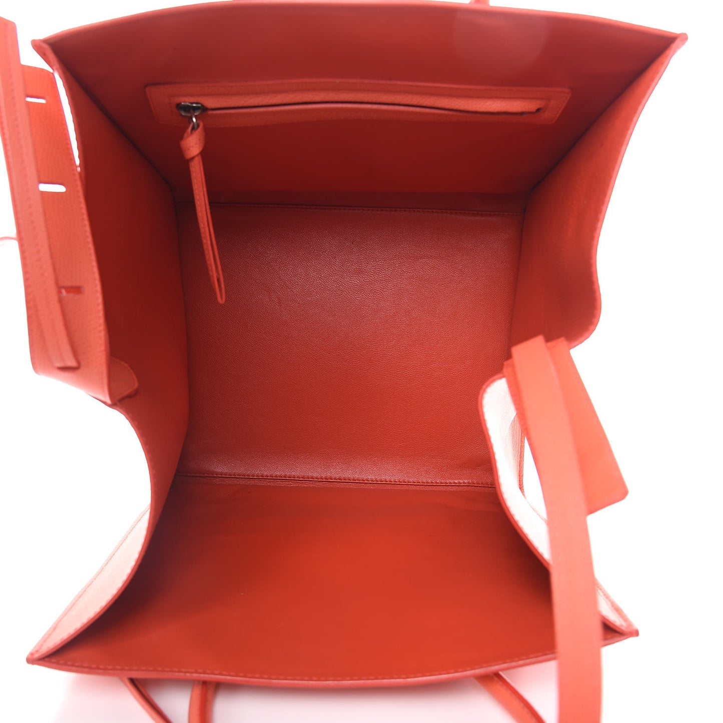 Grained Calfskin Medium Phantom Luggage Coral