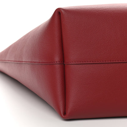 Saint Laurent Calfskin Large Shopping Tote Opyum Red 9 of 10