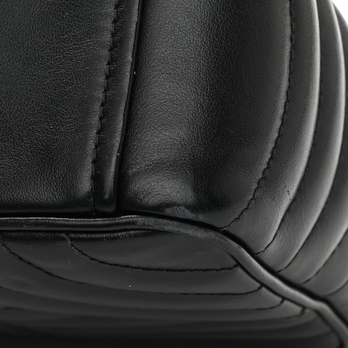 Soft Calfskin Diagramme Camera Bag Black