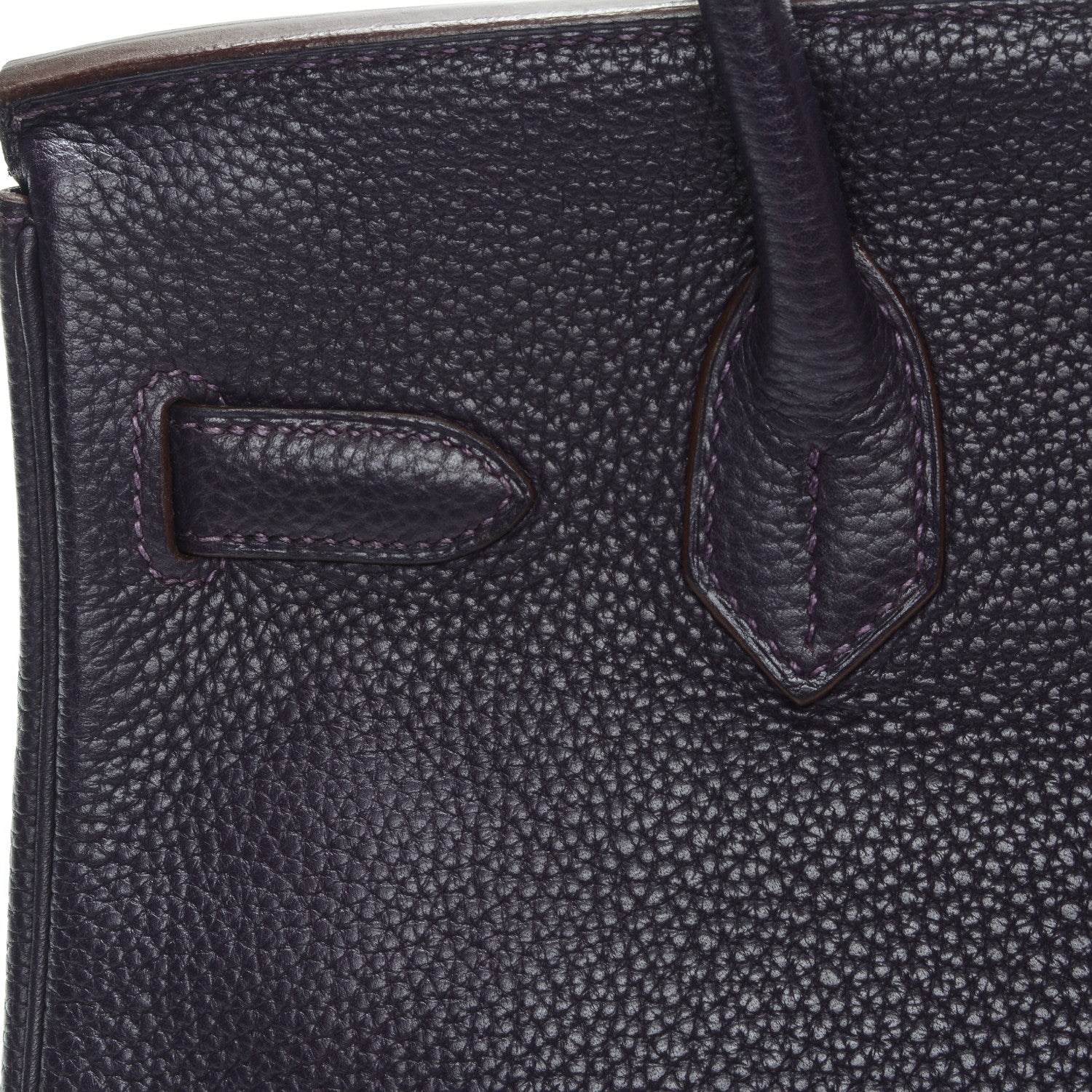 Hermes Togo Birkin 30 Raisin 7 of 25
