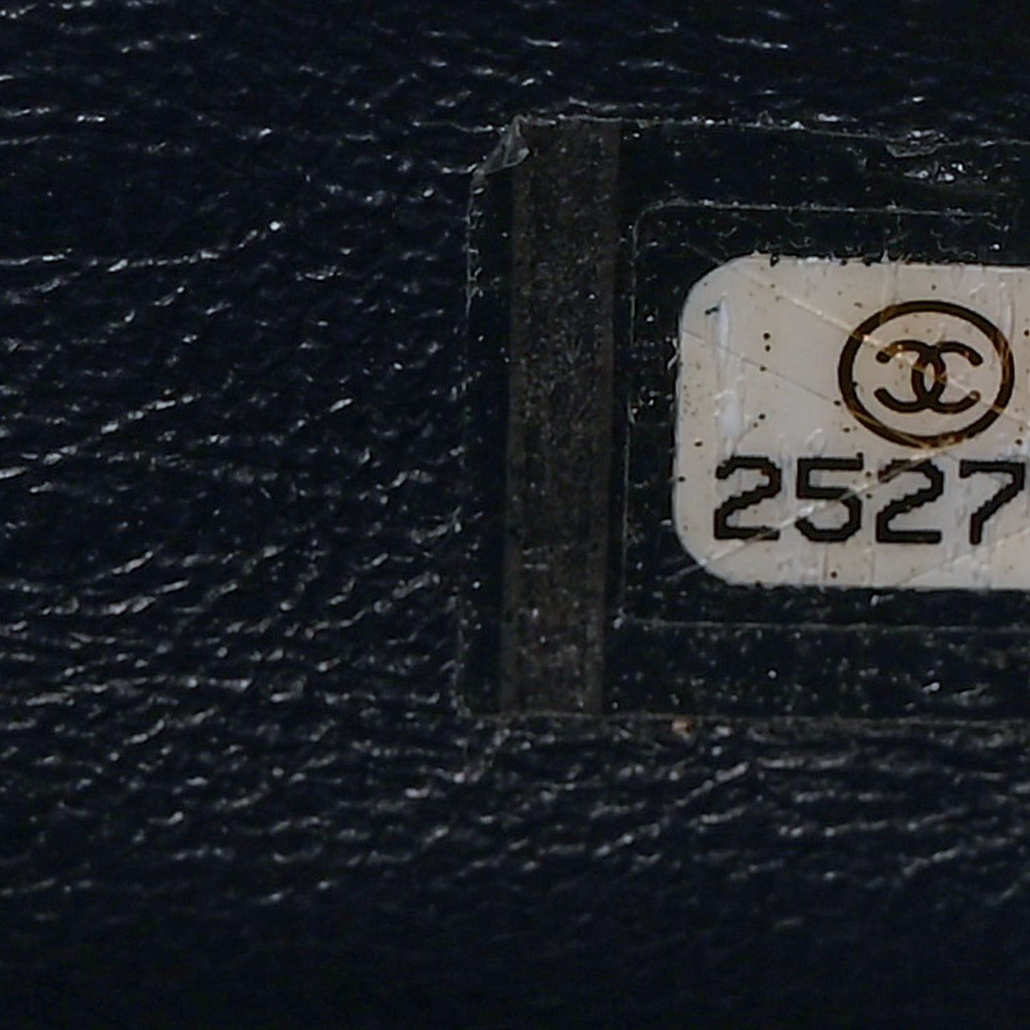 Caviar Quilted Filigree Backpack Navy