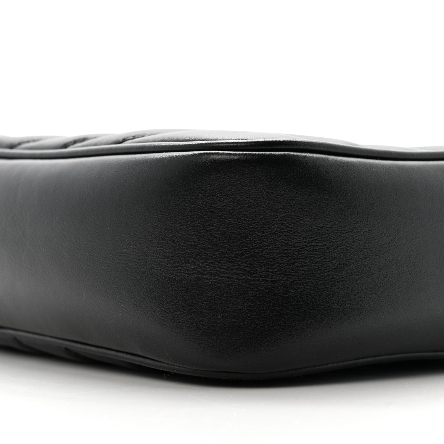 Saint Laurent Calfskin Matelasse Monogram Monochrome Lou Camera Bag Black 9 of 11
