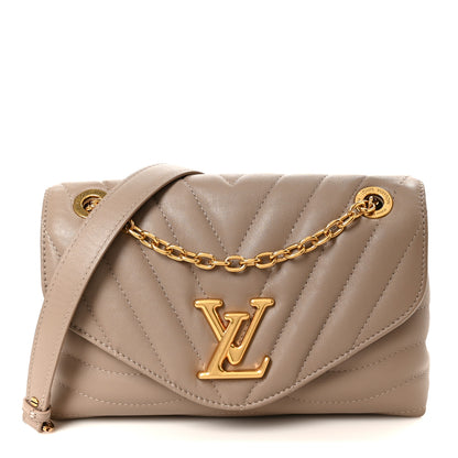 Louis Vuitton Calfskin LV New Wave Chain Bag Taupe 1 of 11
