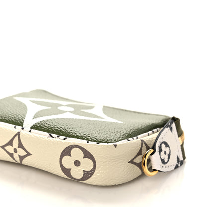 Louis Vuitton Monogram Giant Micro Pochette Accessories Kaki White 10 of 11