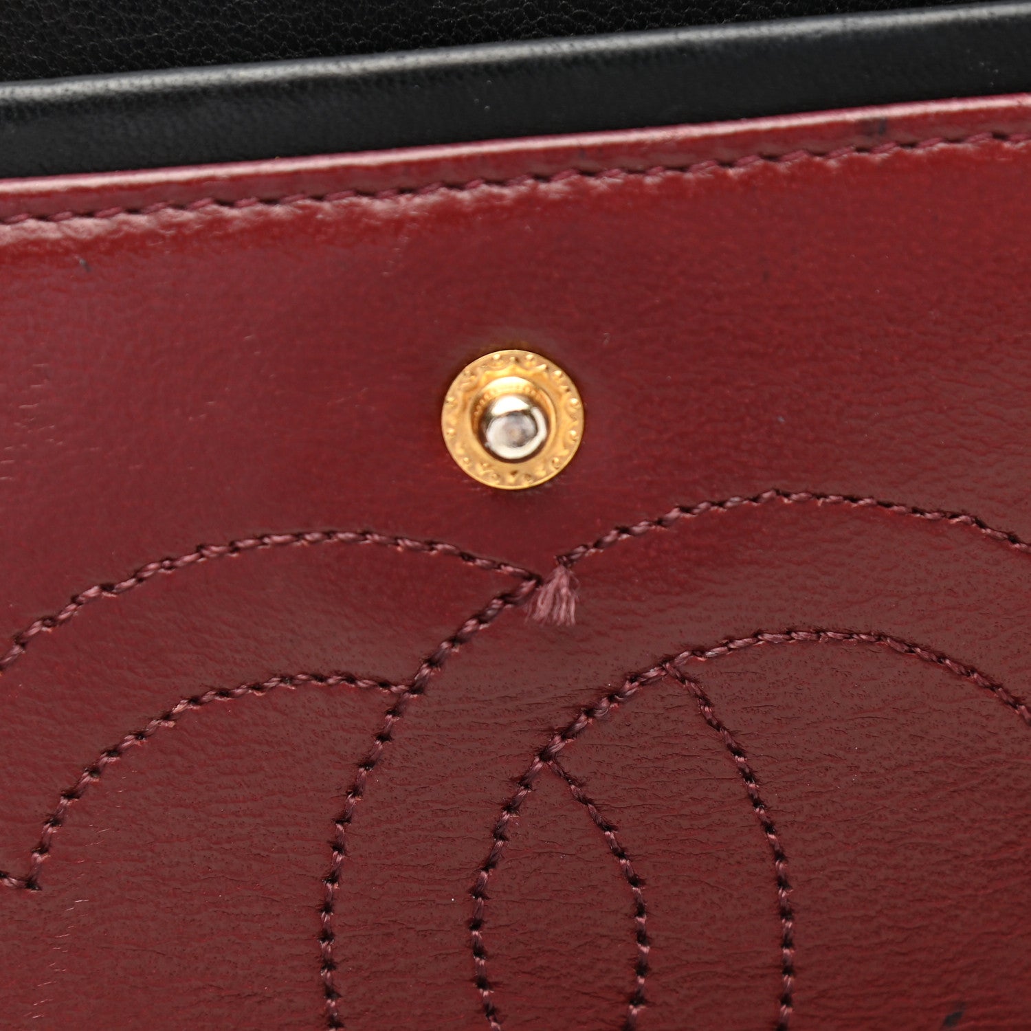 Chanel Lambskin Quilted Medium Double Flap Black 6 of 15