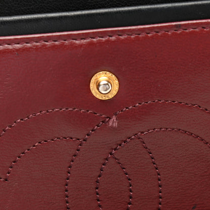 Chanel Lambskin Quilted Medium Double Flap Black 6 of 15