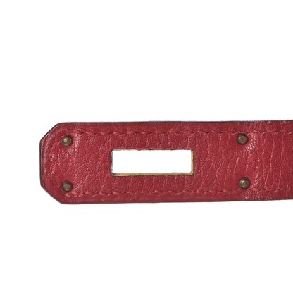 Hermes Ardennes Birkin 40 Rouge Vif 18 of 33