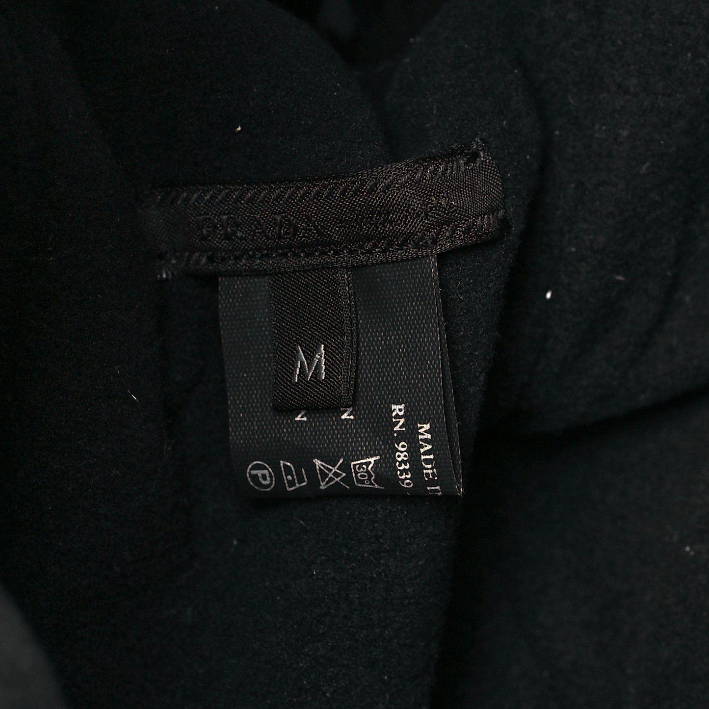 Nylon Trapper Hat M Black