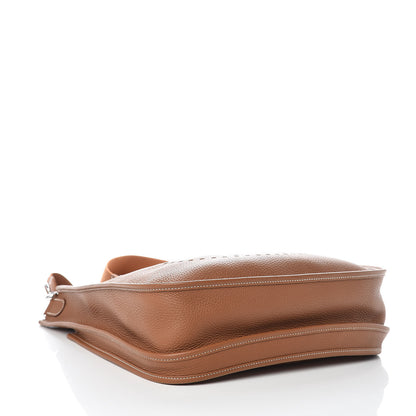 Hermes Taurillon Clemence Evelyne III GM Gold 4 of 10