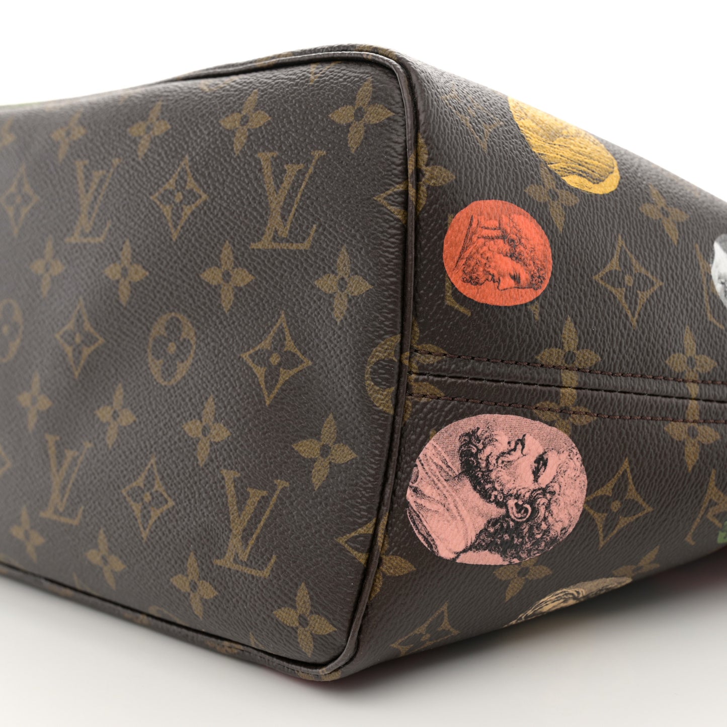 X Fornasetti Monogram Cameo Neverfull MM