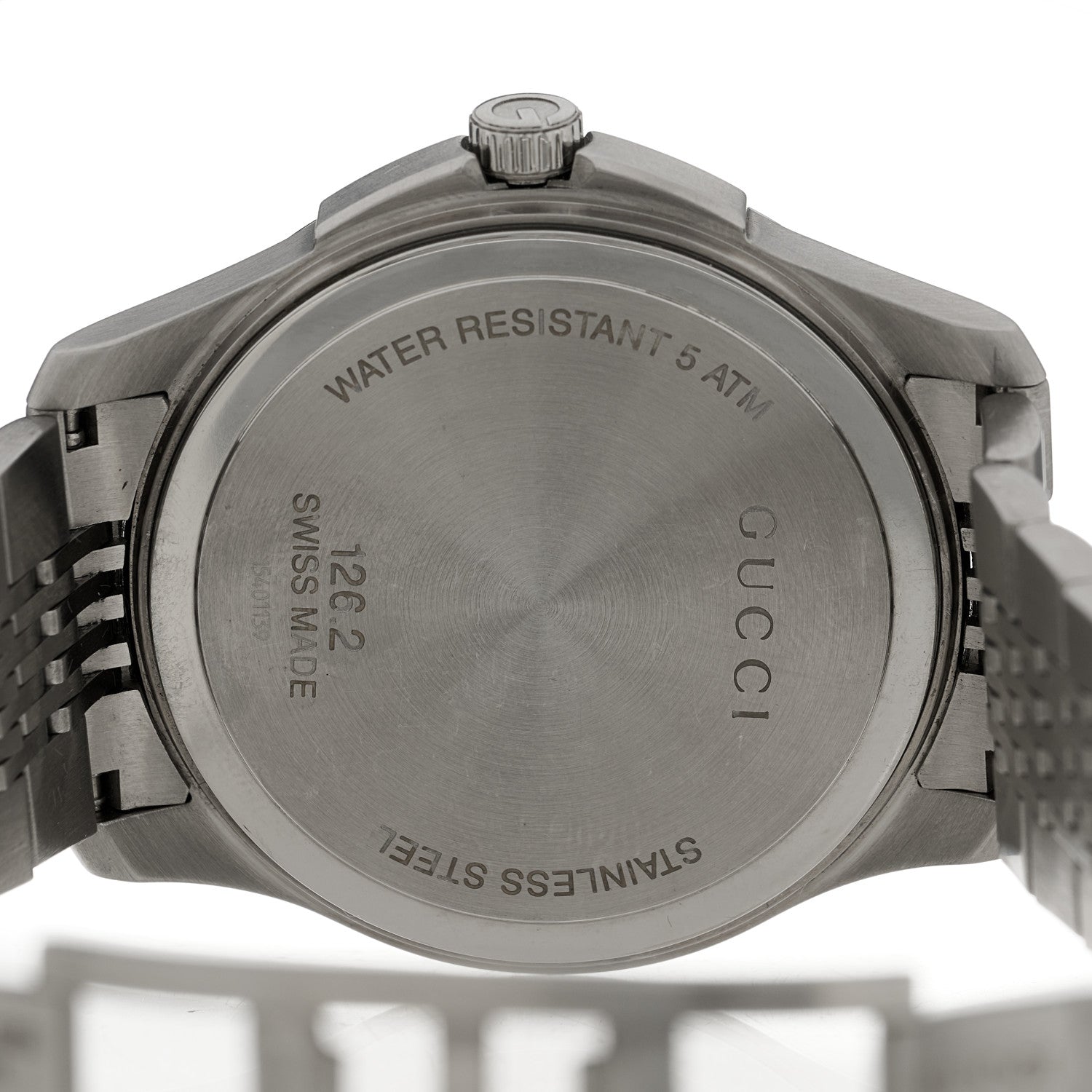 Gucci Stainless Steel 44mm G-Timeless Quartz Watch Black 4 of 5
