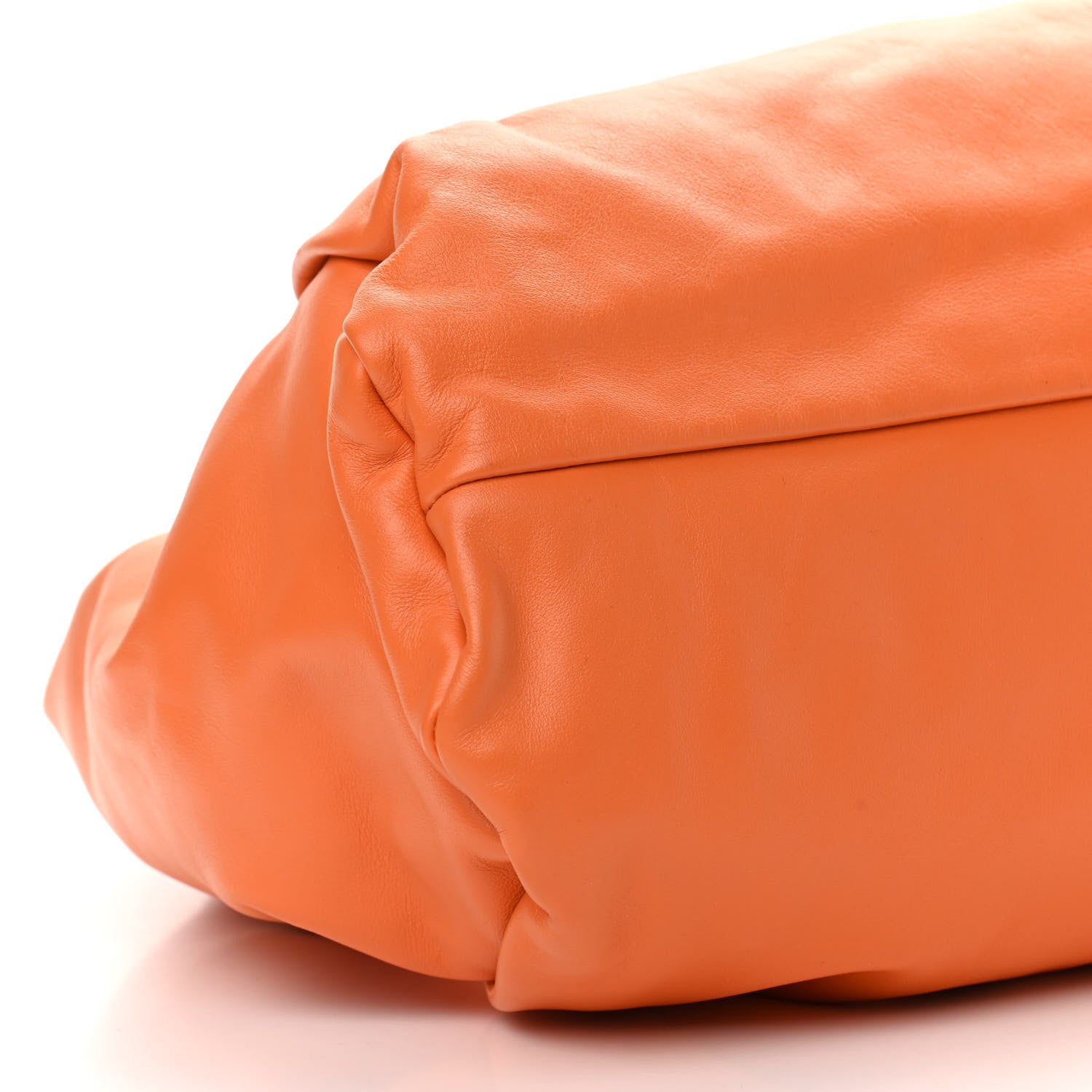 Bottega Veneta Smooth Butter Calfskin Small The Shoulder Pouch Light Orange 7 of 8