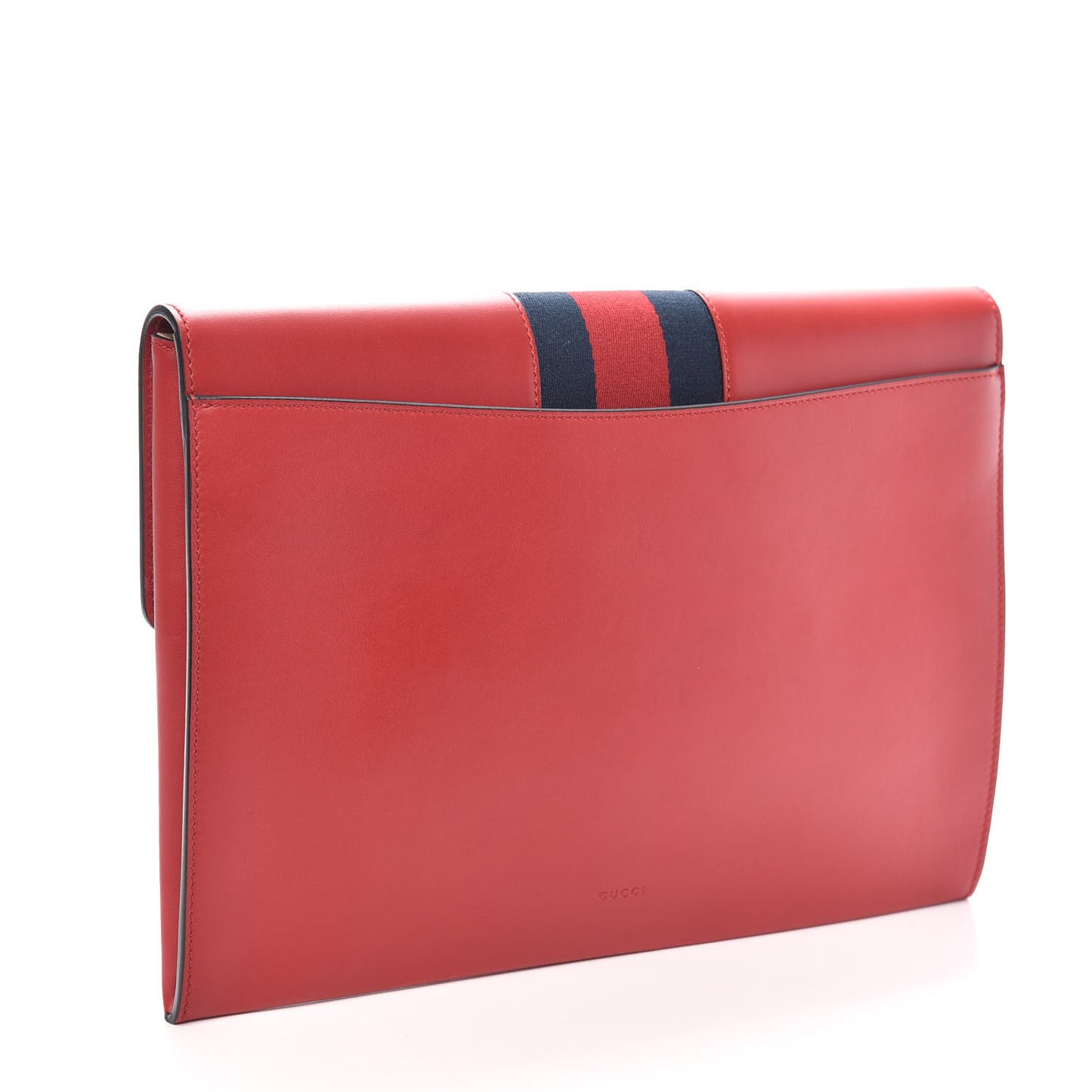 Calfskin Maxi Sylvie Clutch Red