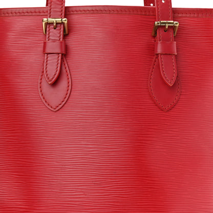 Louis Vuitton Epi Petit Bucket 23 Rouge 8 of 17