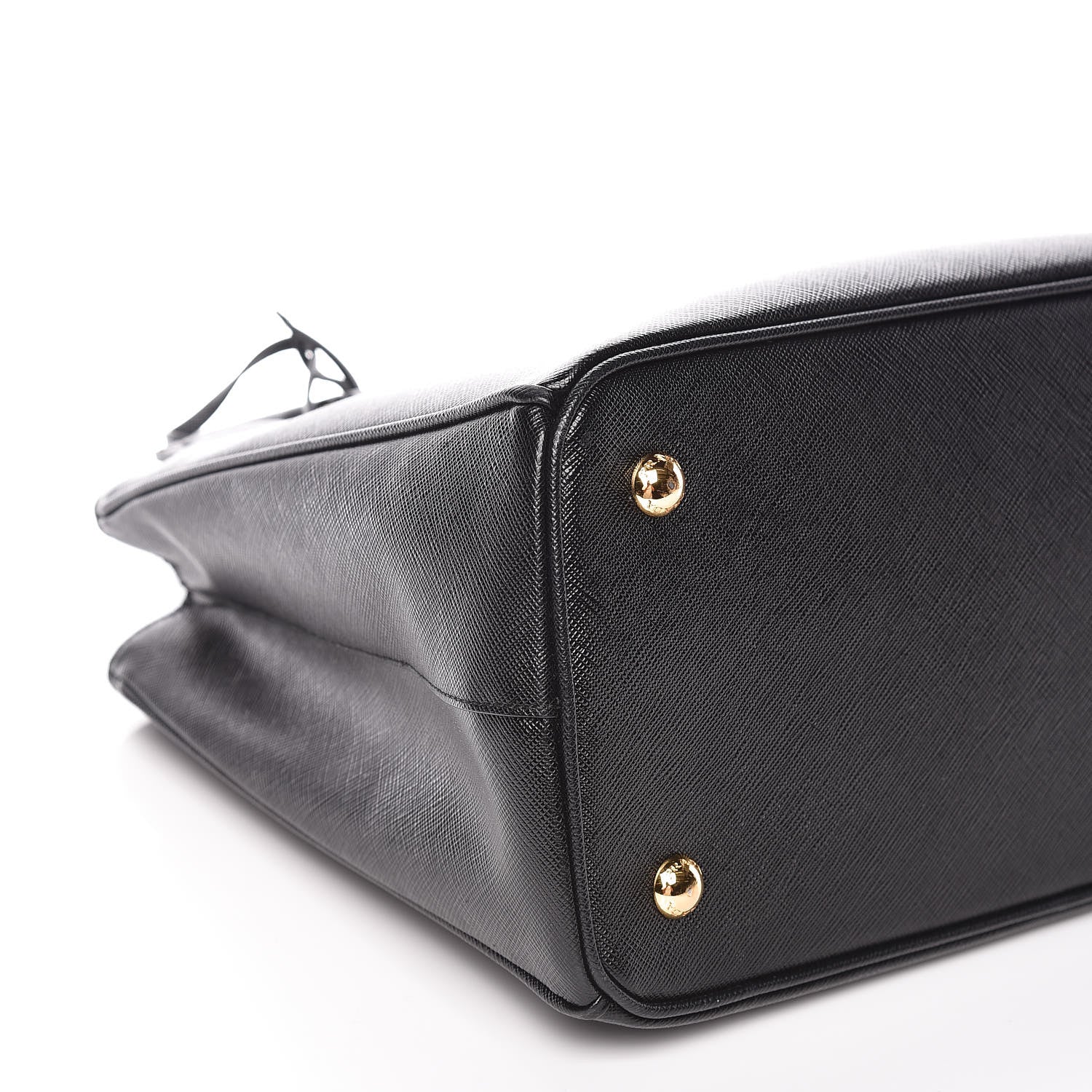 Prada Saffiano Lux Small Tote Nero Black 8 of 9