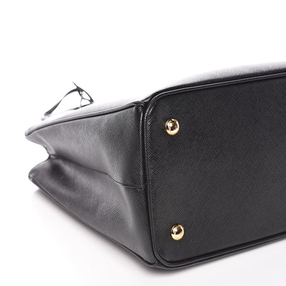 Prada Saffiano Lux Small Tote Nero Black 8 of 9