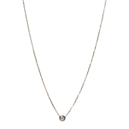 Cartier 18K Pink Gold Diamond LM D'Amour Pendant Necklace 1 of 6