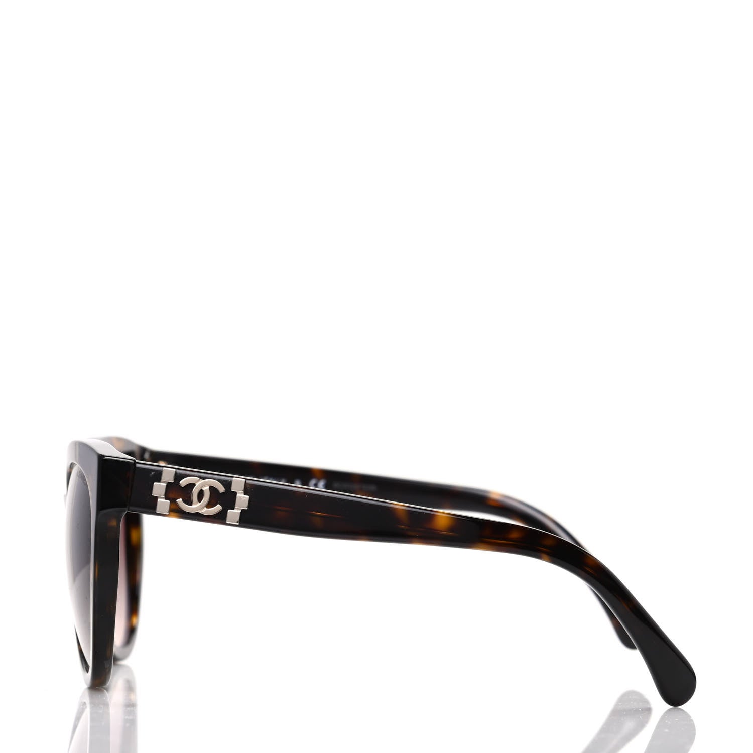 Chanel Pantos Signature CC Sunglasses 5315 Dark Havana 3 of 8