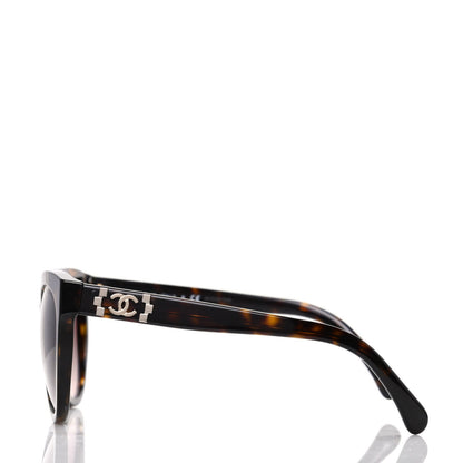 Chanel Pantos Signature CC Sunglasses 5315 Dark Havana 3 of 8