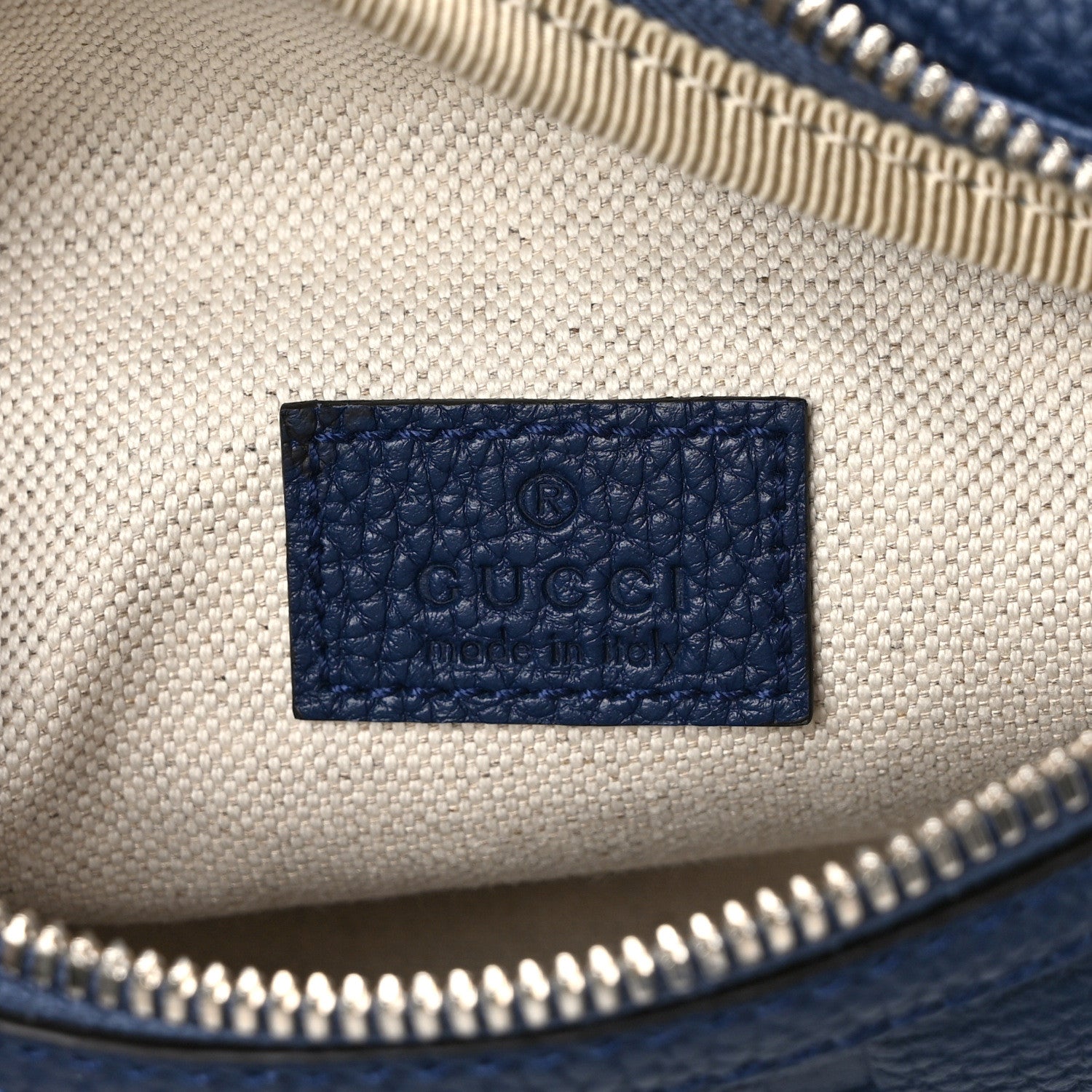 Gucci Piuma Calfskin Jumbo GG Embossed Small Belt Bag Royale 6 of 10