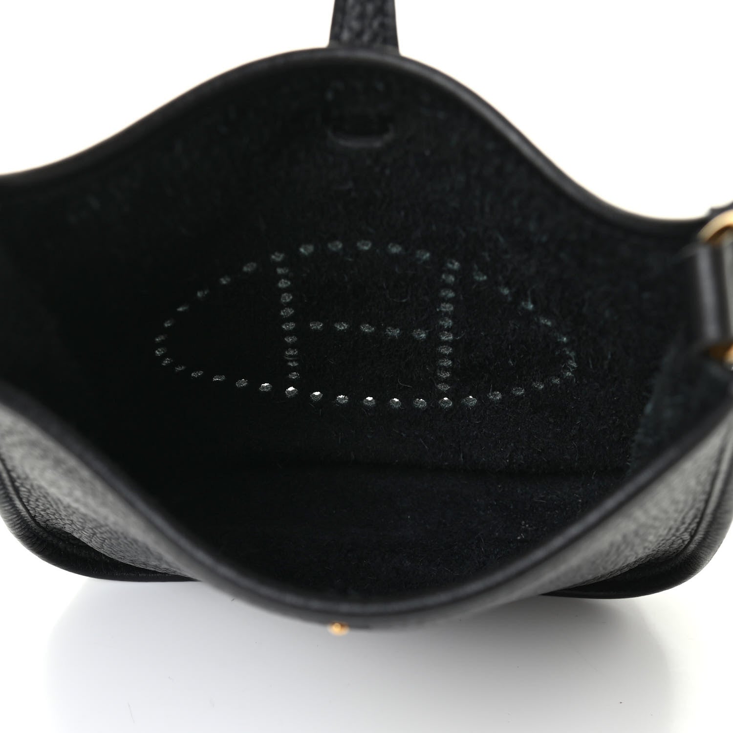 Hermes Taurillon Clemence Evelyne TPM Black 4 of 4