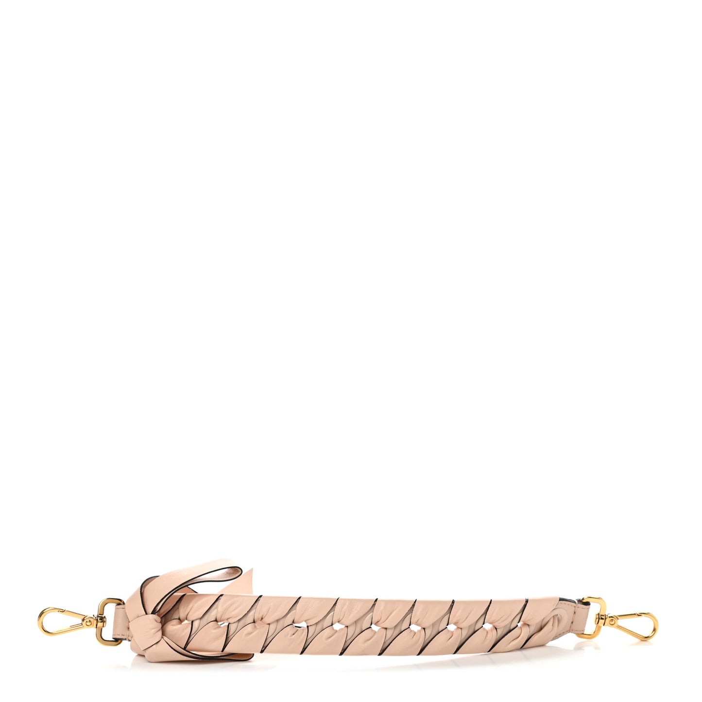 Vitello Liberty Shiny Nappa Lace Up Bow Mini Strap You Plaster
