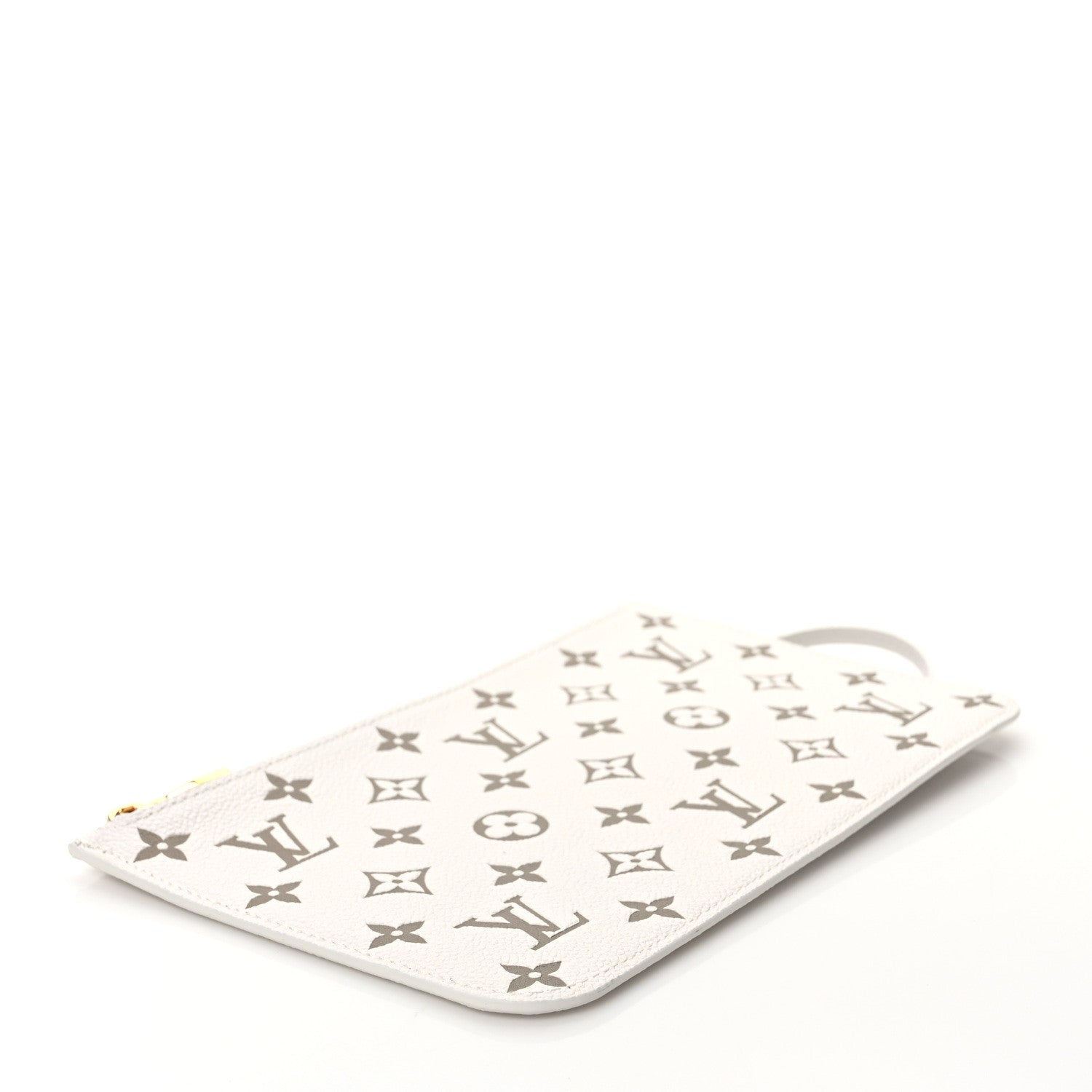 Louis Vuitton Empreinte Monogram Spring In The City Neverfull Pochette MM Kaki Beige Cream 4 of 6