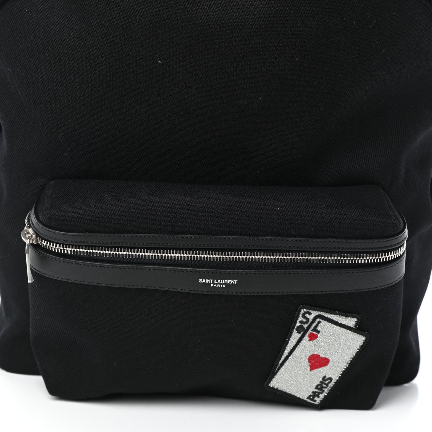 Canvas SL Playing Cards City Backpack Black