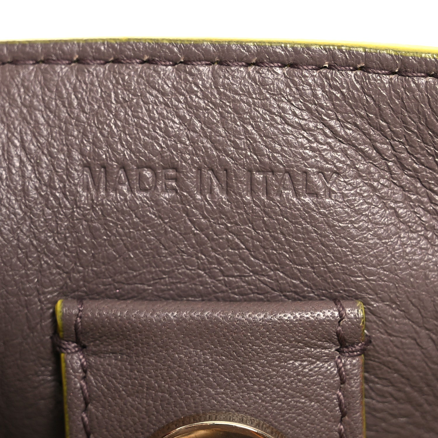 Christian Dior Crocodile Large Diorissimo Yellow 9 of 19