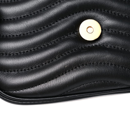 Louis Vuitton Calfskin New Wave Multi Pochette Black 10 of 13