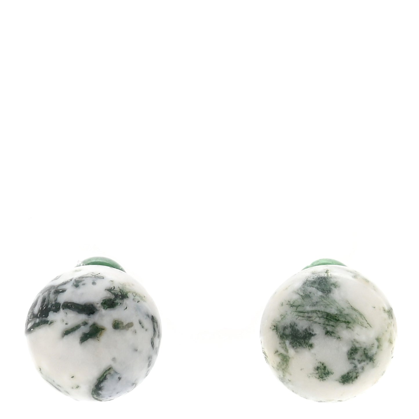 Palladium Mise En Dior Tribal Earrings Green