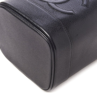 Chanel Caviar Vanity Cosmetic Case Black 4 of 9