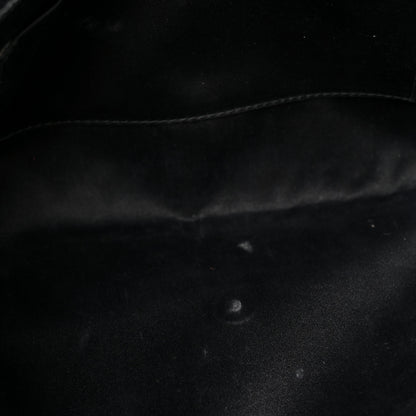 Saint Laurent Textured Patent Monogram Large Belle De Jour Clutch Black 9 of 10