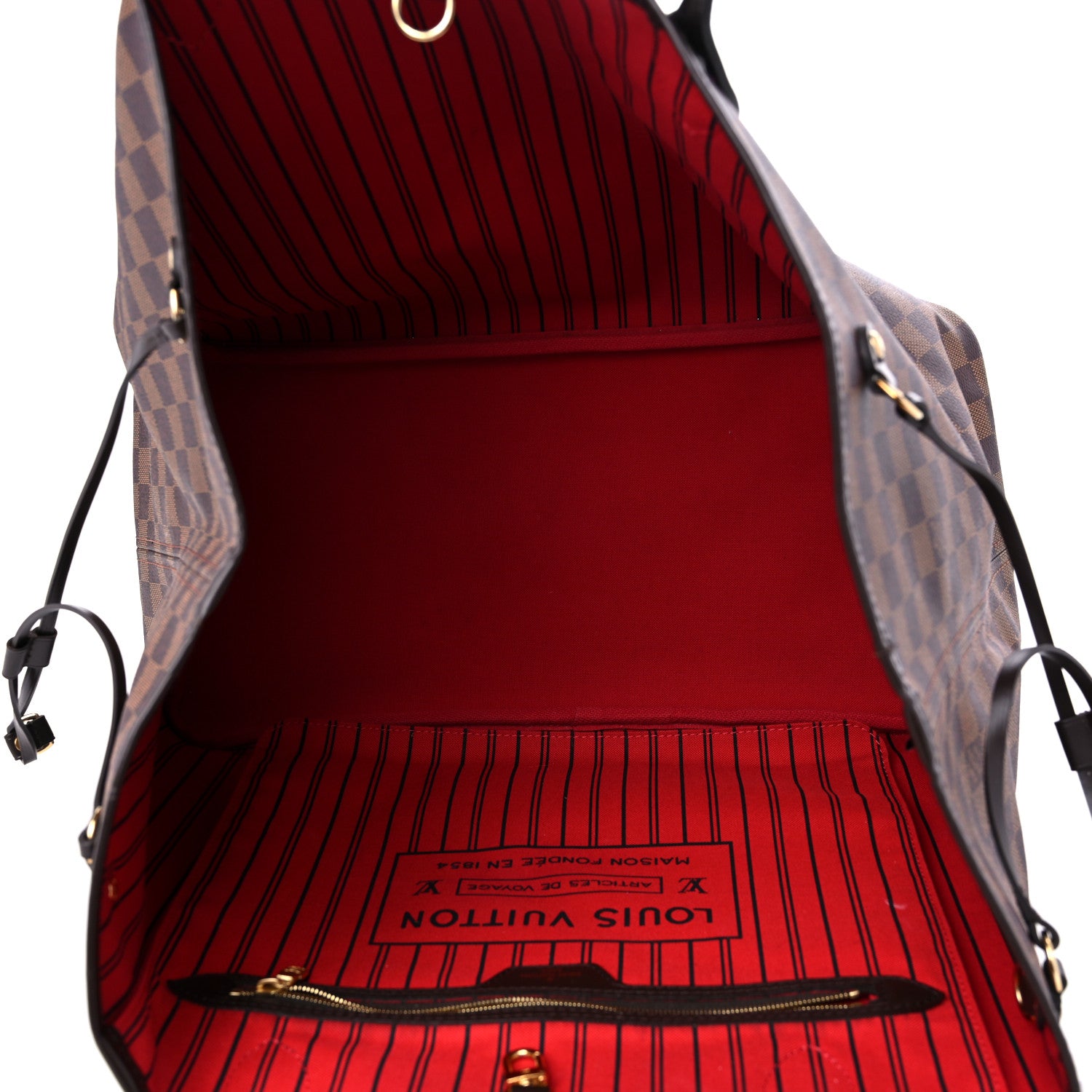 Louis Vuitton Damier Ebene Neo Neverfull GM 5 of 13